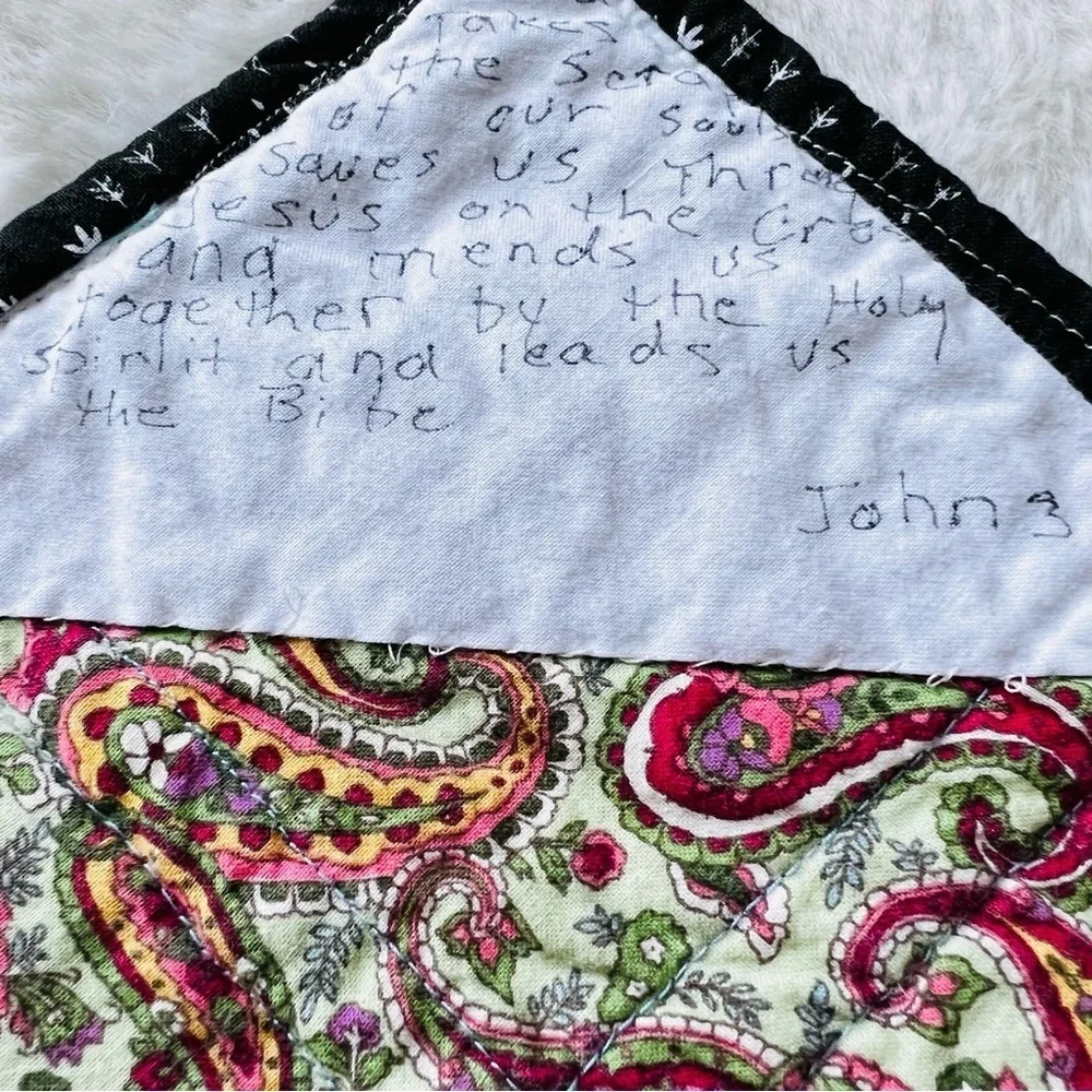 36”x26” Homemade Baby Patchwork Quilt.